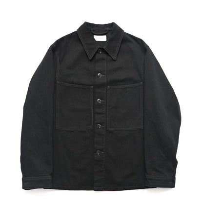 2023ss lemaire front pocket denim jacket 46