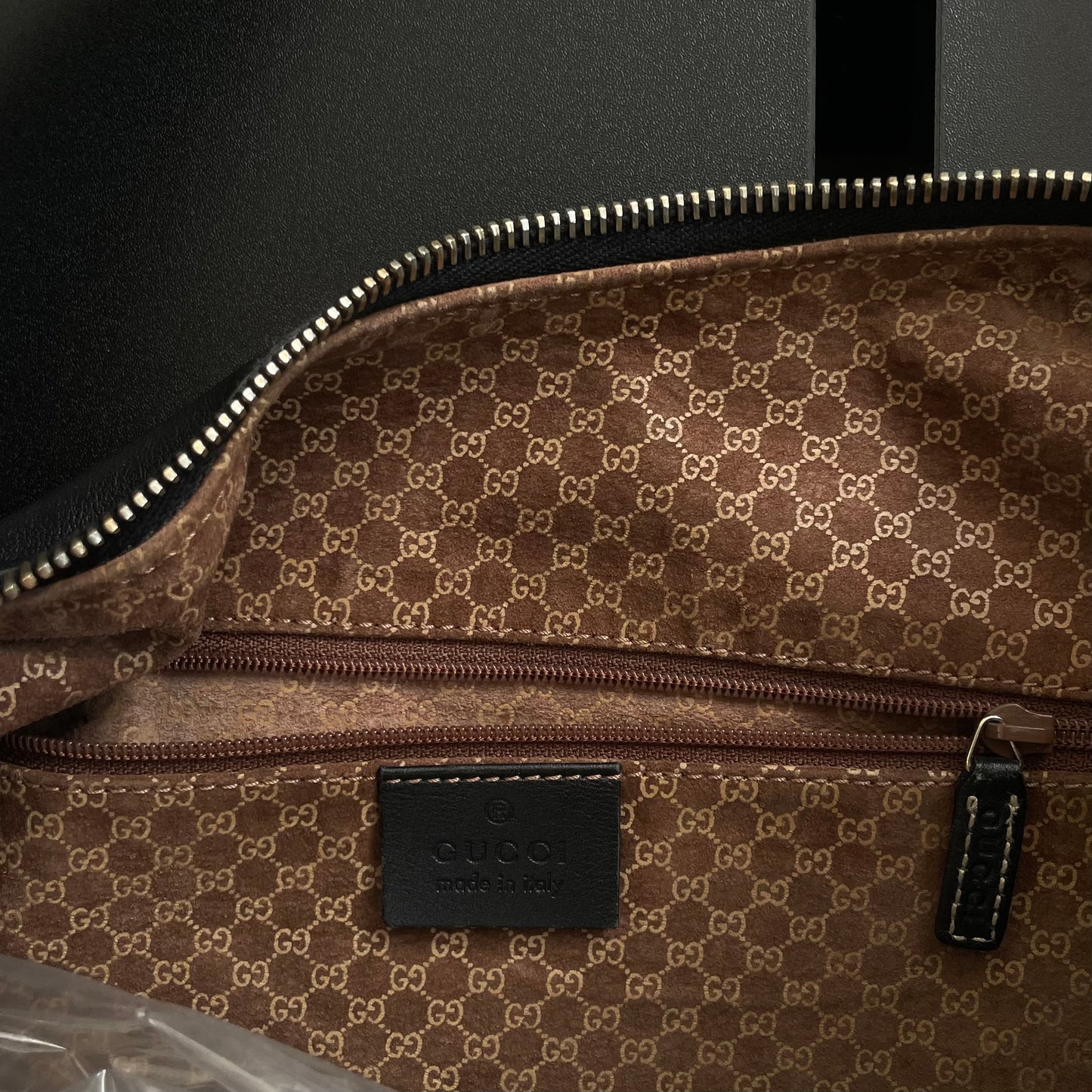 2000s gucci leather handbag by Tom ford