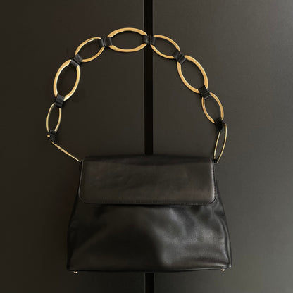 1996aw gucci gold chain shoulder bag by Tom ford
