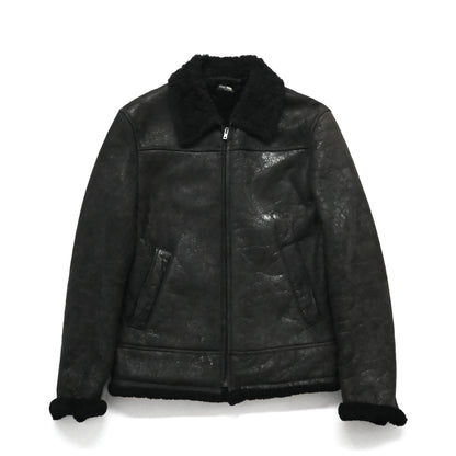 2006aw miu miu gemuine leather mouton jacket 48