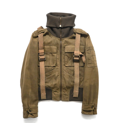 2003aw dolce&gabbana detachable cotton parachute jacket S