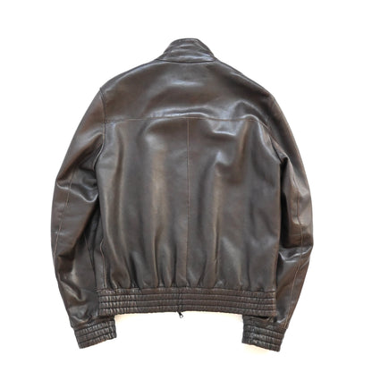 2000aw neil barrett gemuine leather jacket M