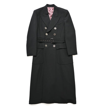 1996aw jean paul gaultier cyberbaba maximum wool coat 48