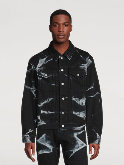 2022aw dries van noten breached denim jacket L