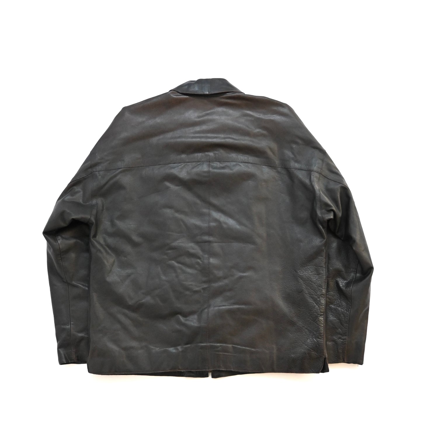 1990s lamatta pelle leather jacket 48