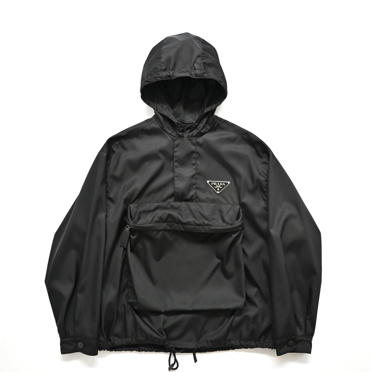 2020ss prada sgb407 anorak nylon hoodie S