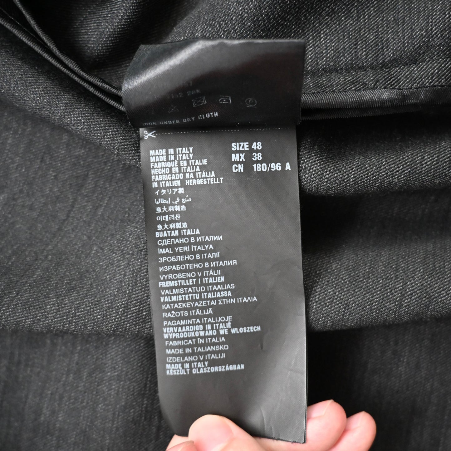 2015aw prada gradation wool coat 48