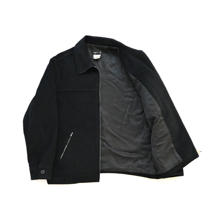1990s agnes b wool blouson jacket 2