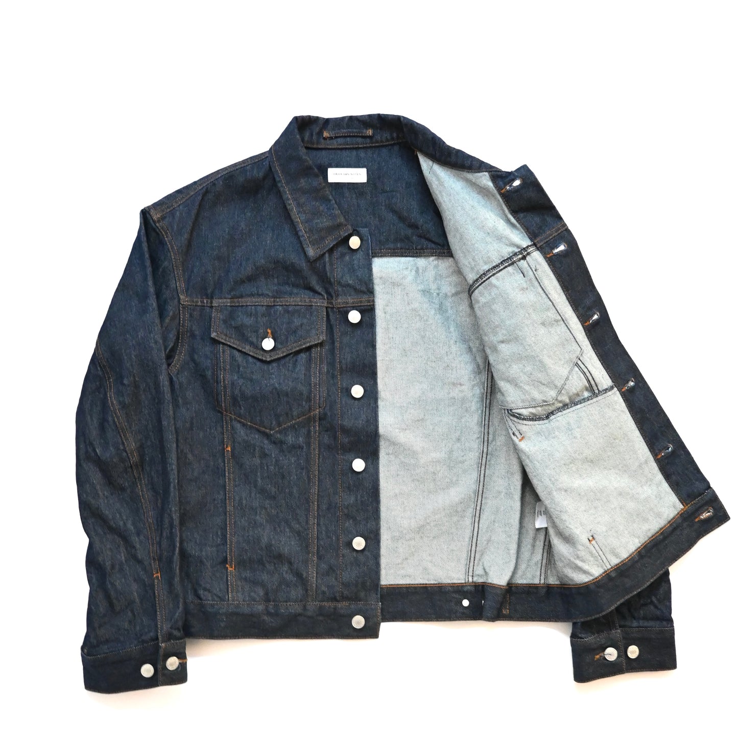 2022ss dries van noten indigo denim jacket XL