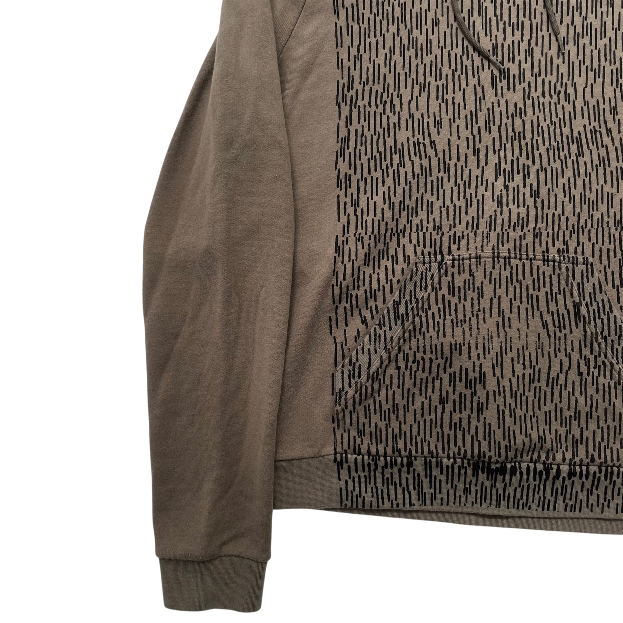 2002aw helmut lang paint hoodie M – vexed_store