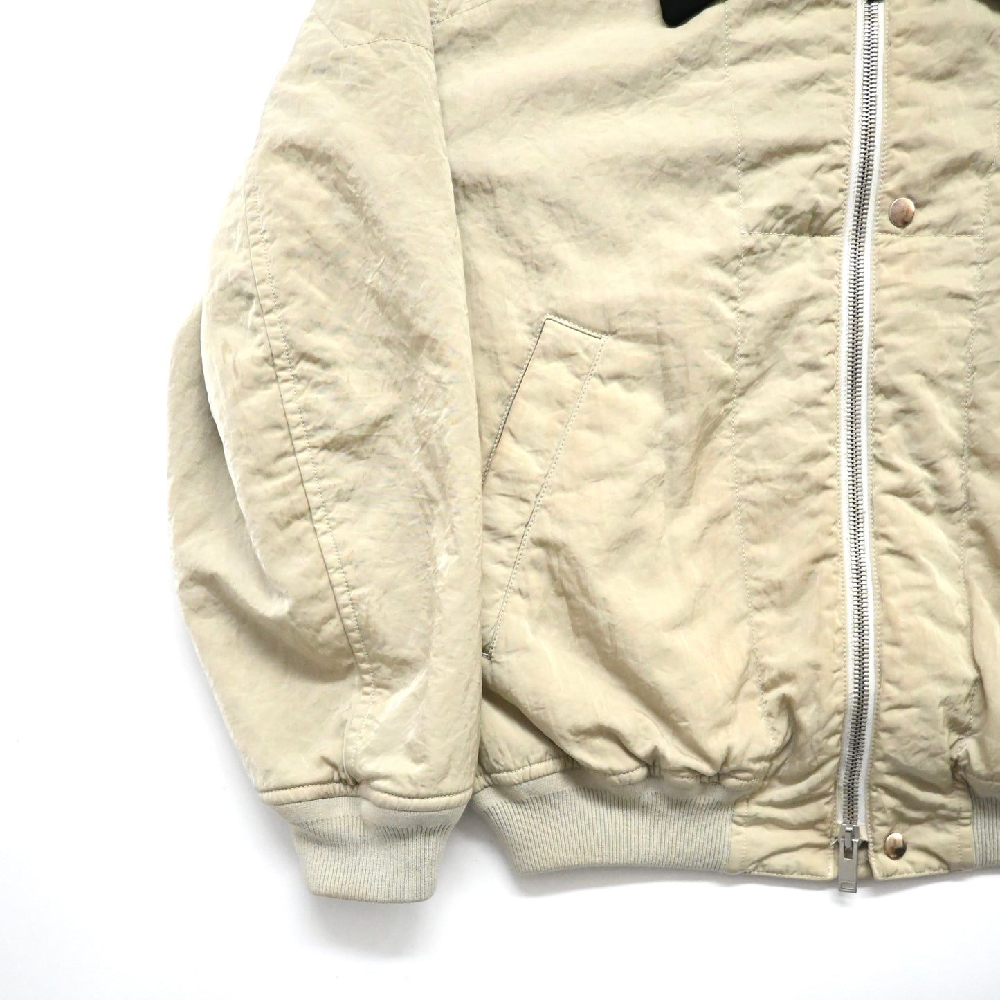 2021aw jil sander contrasting collar bomber jacket 48