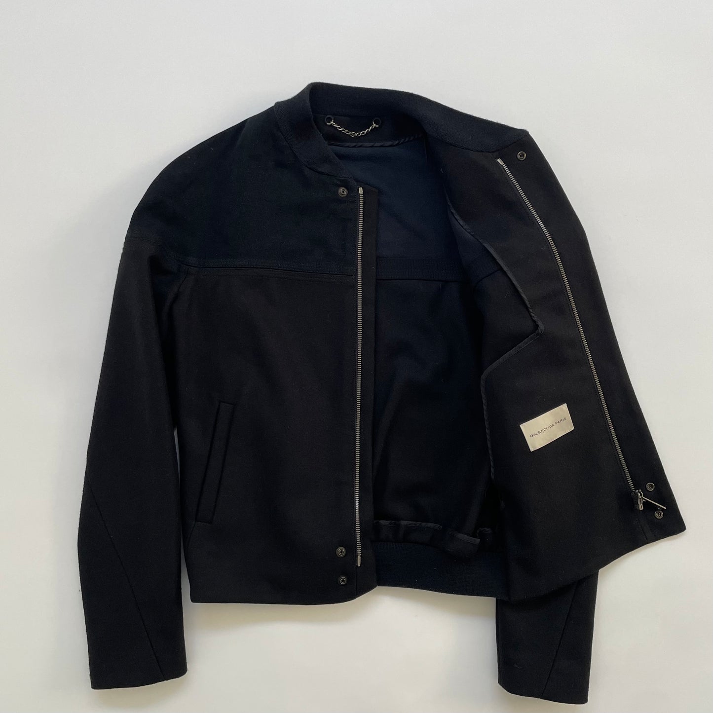 2009aw balenciaga wool ma-1  jacket 48