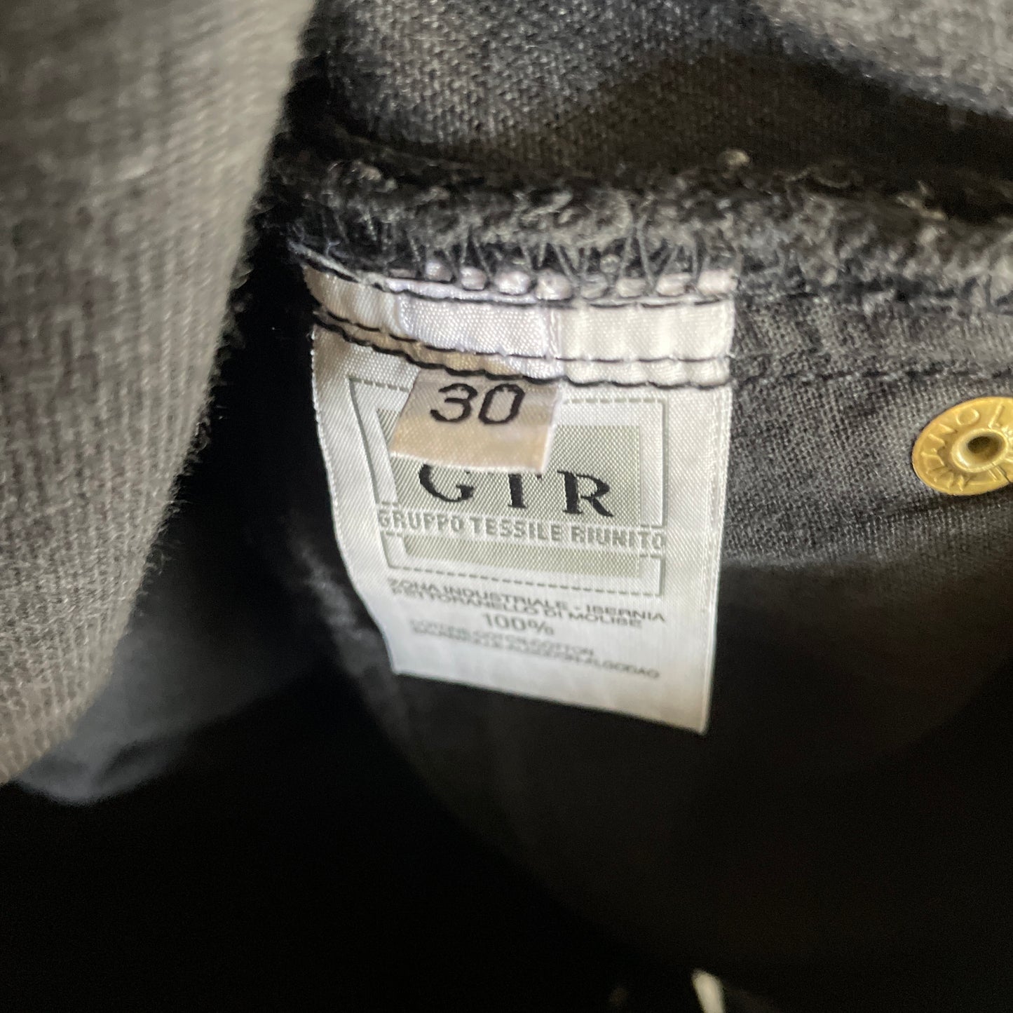 1997aw helmut lang rubber denim 30