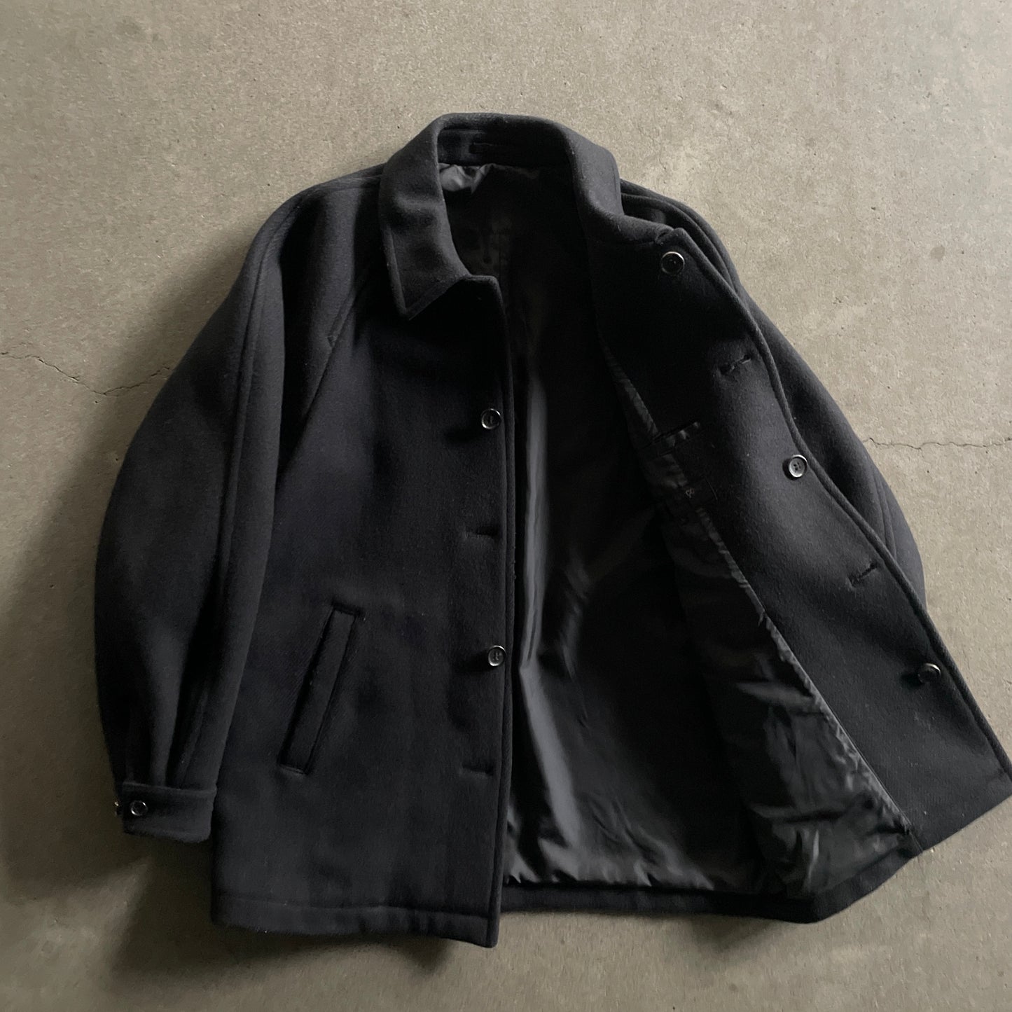 1998aw comme des garcons homme heavy wool half coat M