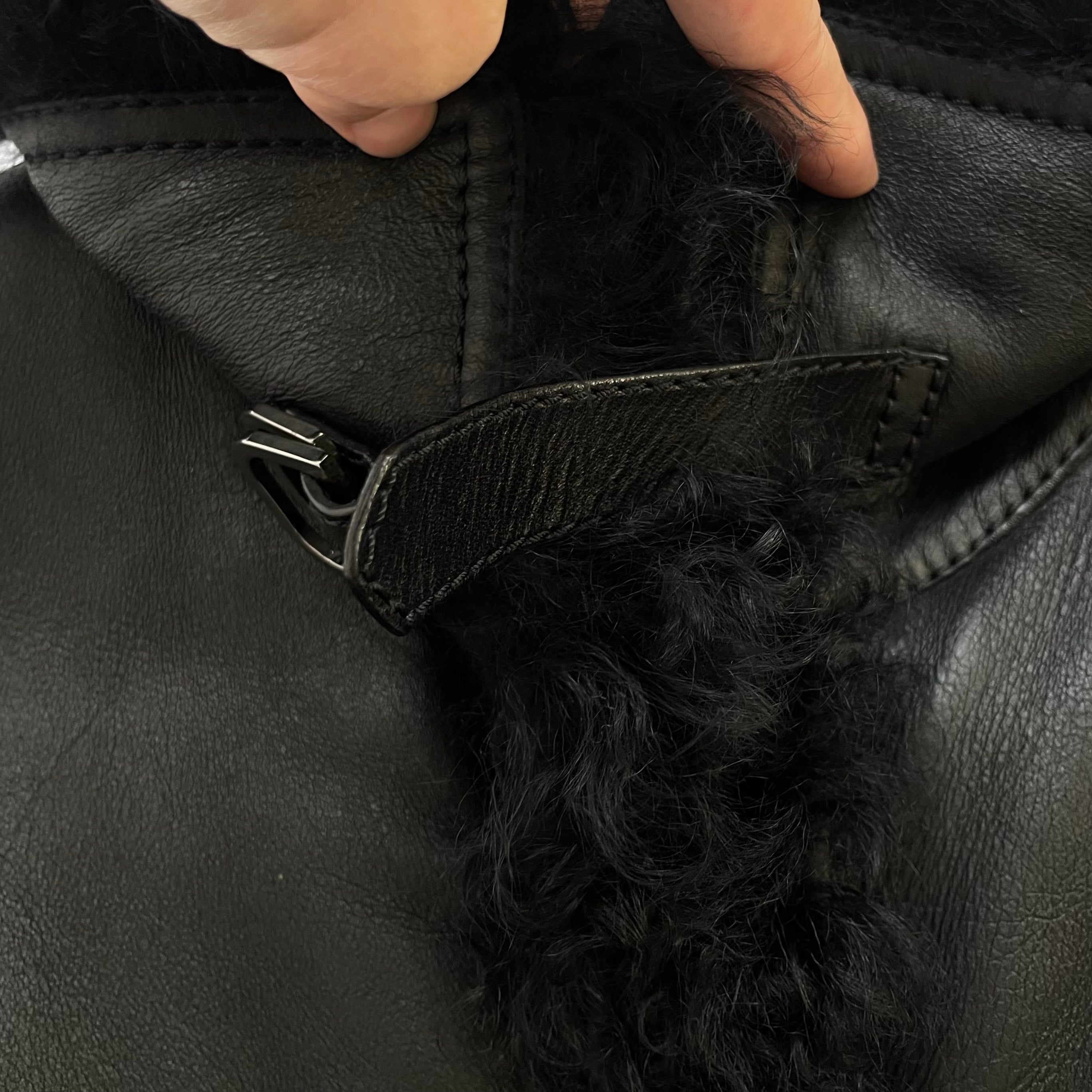 2001aw gucci genuine leather mouton jacket 46 by Tom ford