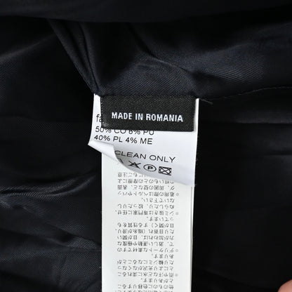 2007ss raf simons layered exposed lining zip up long coat 50