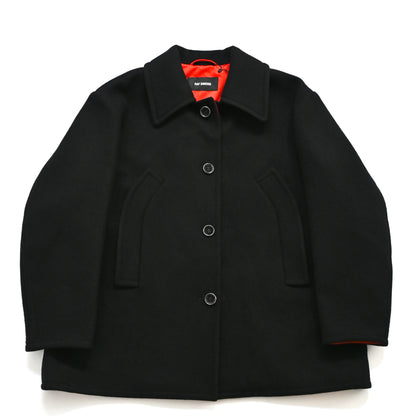 2018aw raf simons heavy wool half coat 48