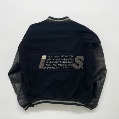 1980s issey miyake caretag varsity Jacket M