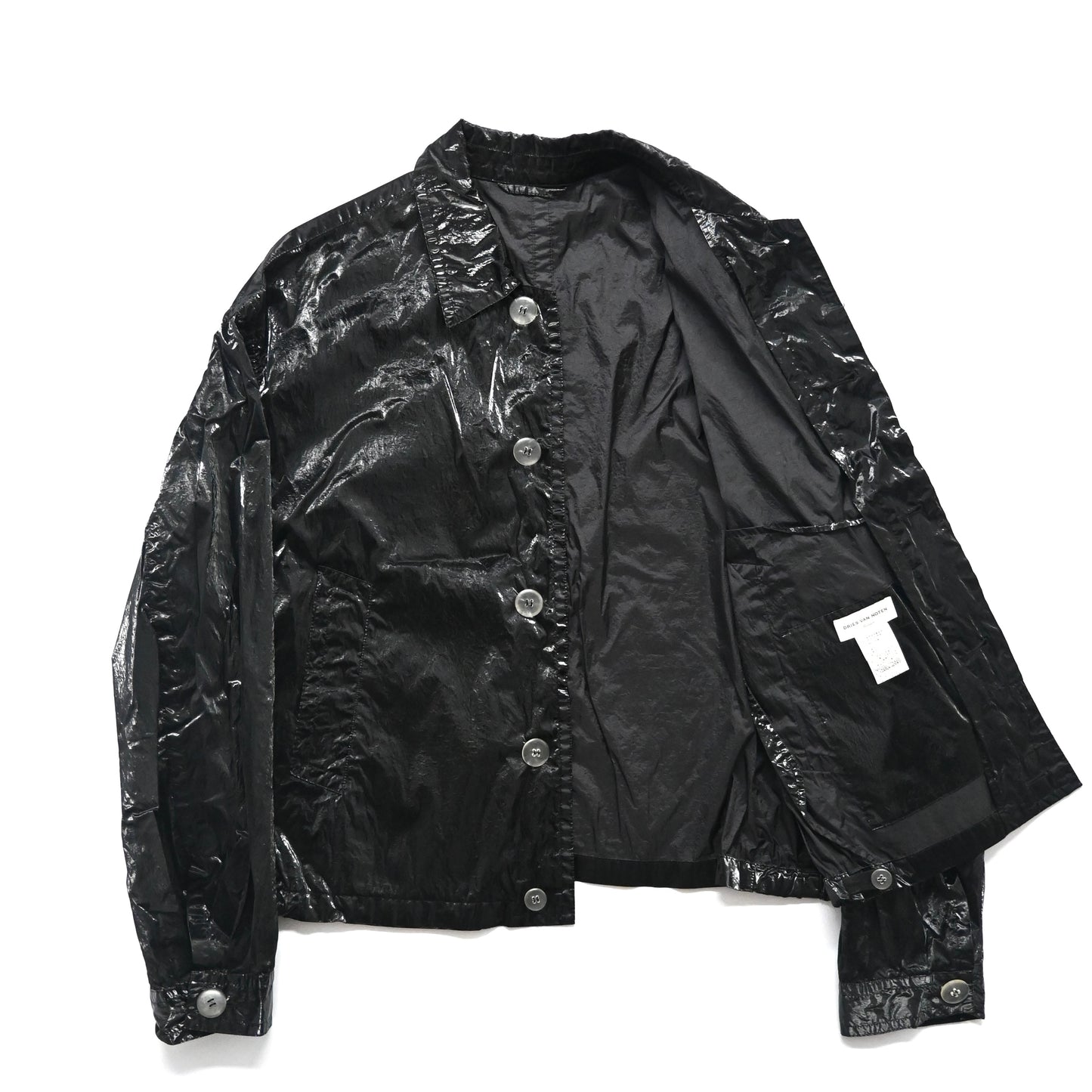 2019ss dries van noten polyurethane nylon blouson M
