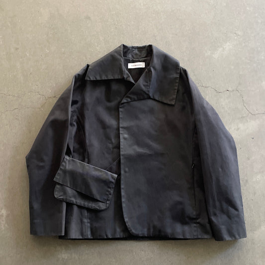 2017aw kiko kostadinov black short db jacket M