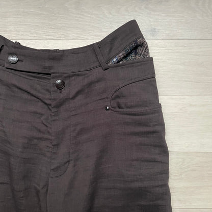2022aw kiko kostadinov xolo antharas wide trousers 50