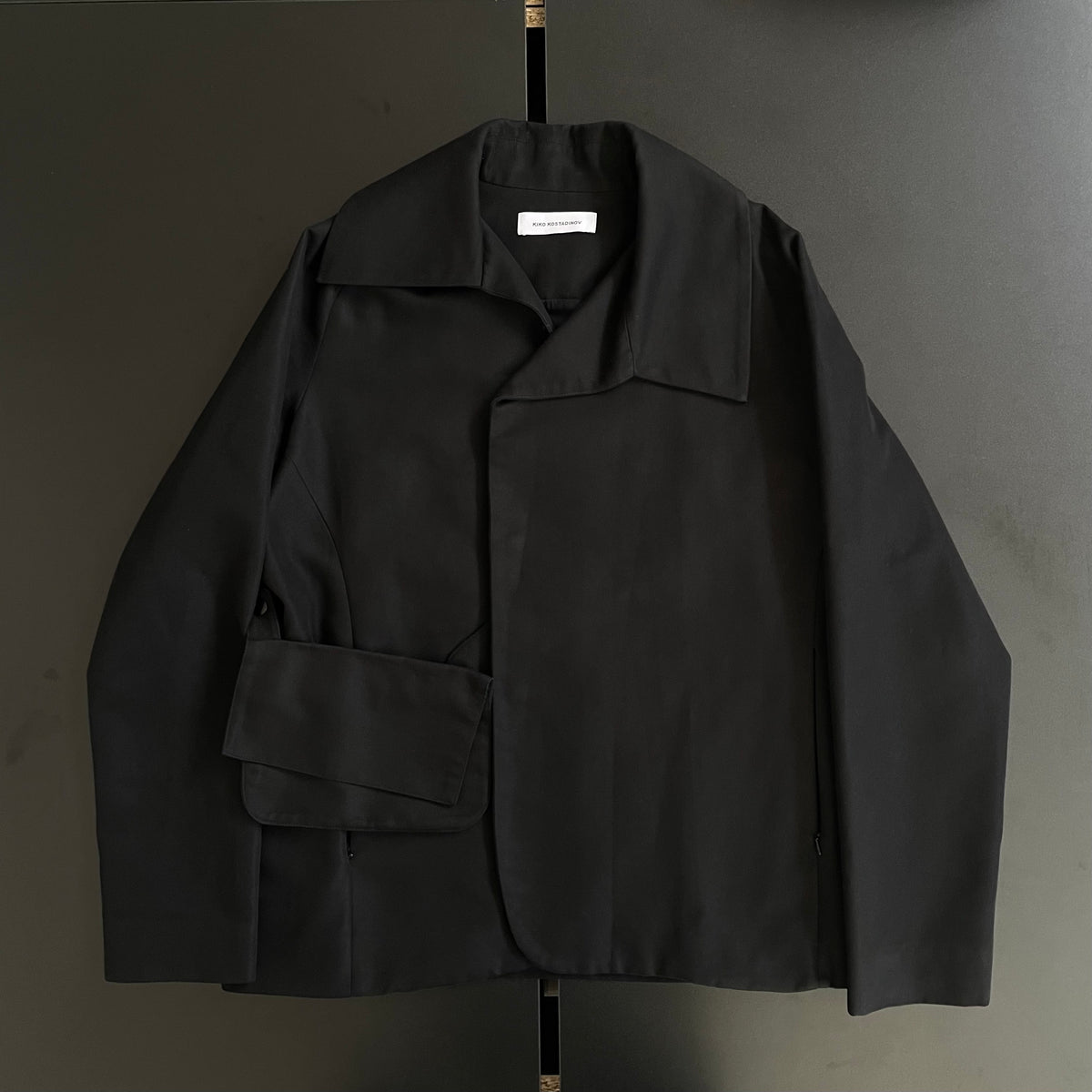 2017aw kiko kostadinov black short db jacket M – vexed_store