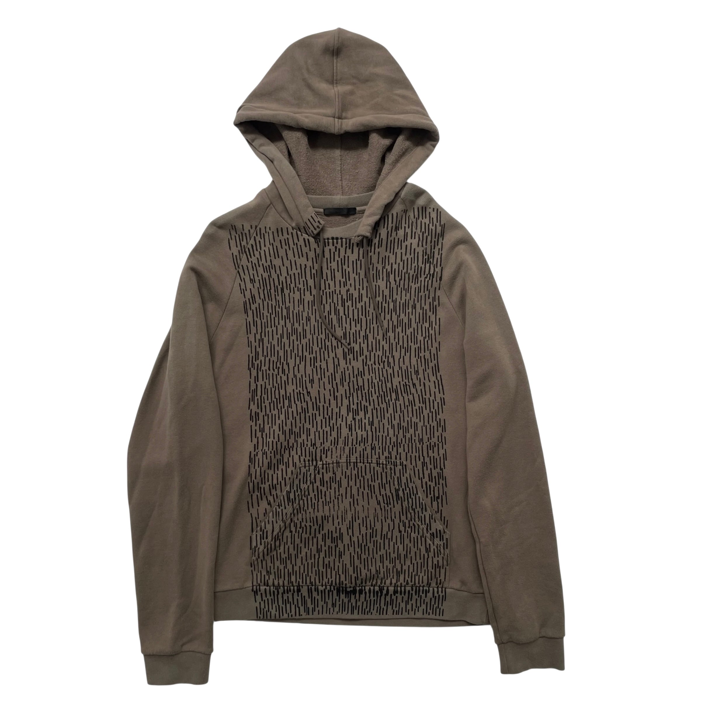 2002aw helmut lang paint hoodie M – vexed_store