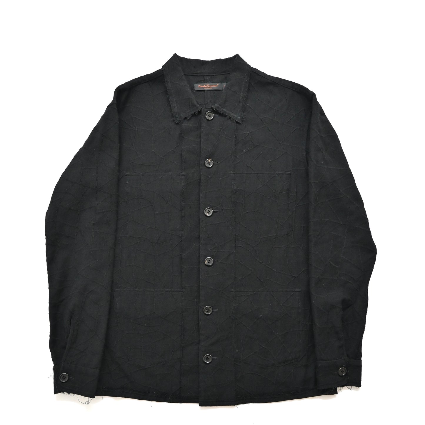 2003ss undercover geometric pattern reversible scab cotton  field jacket L