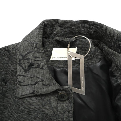 2023aw pet tree kor textured pattern polamide jacket 48