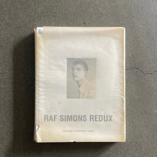 2005aw raf simons redux book