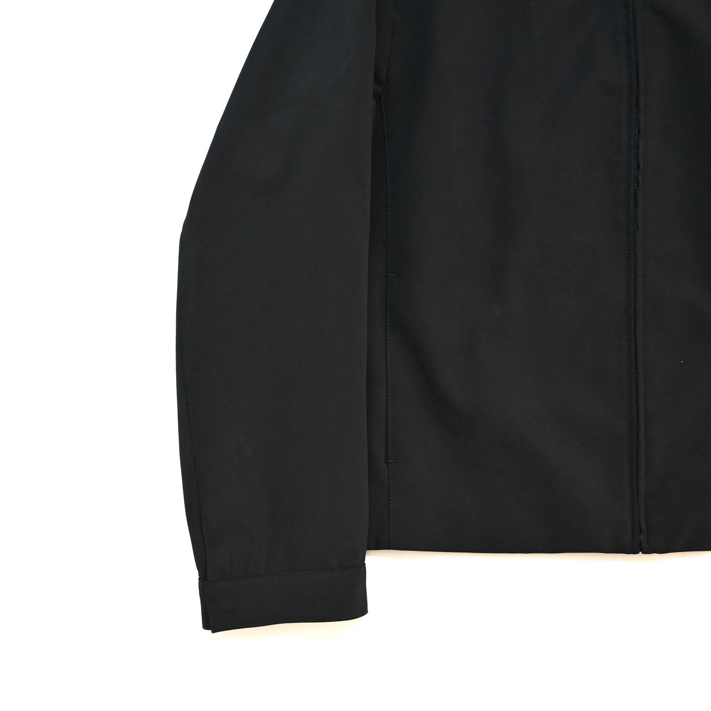 1999aw prada leather piping nylon blouson L