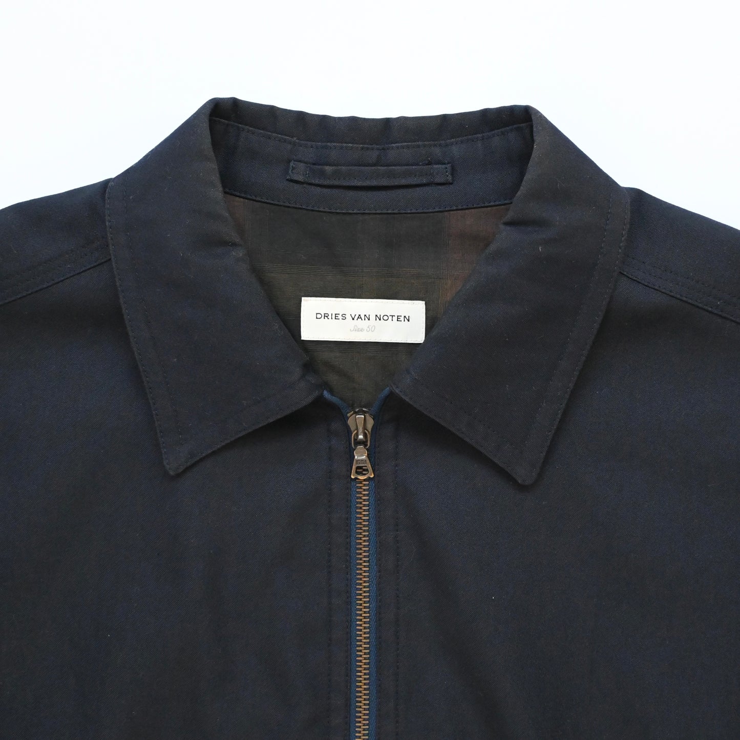 2000s dries van noten A-2 cotton blouson jacket 50