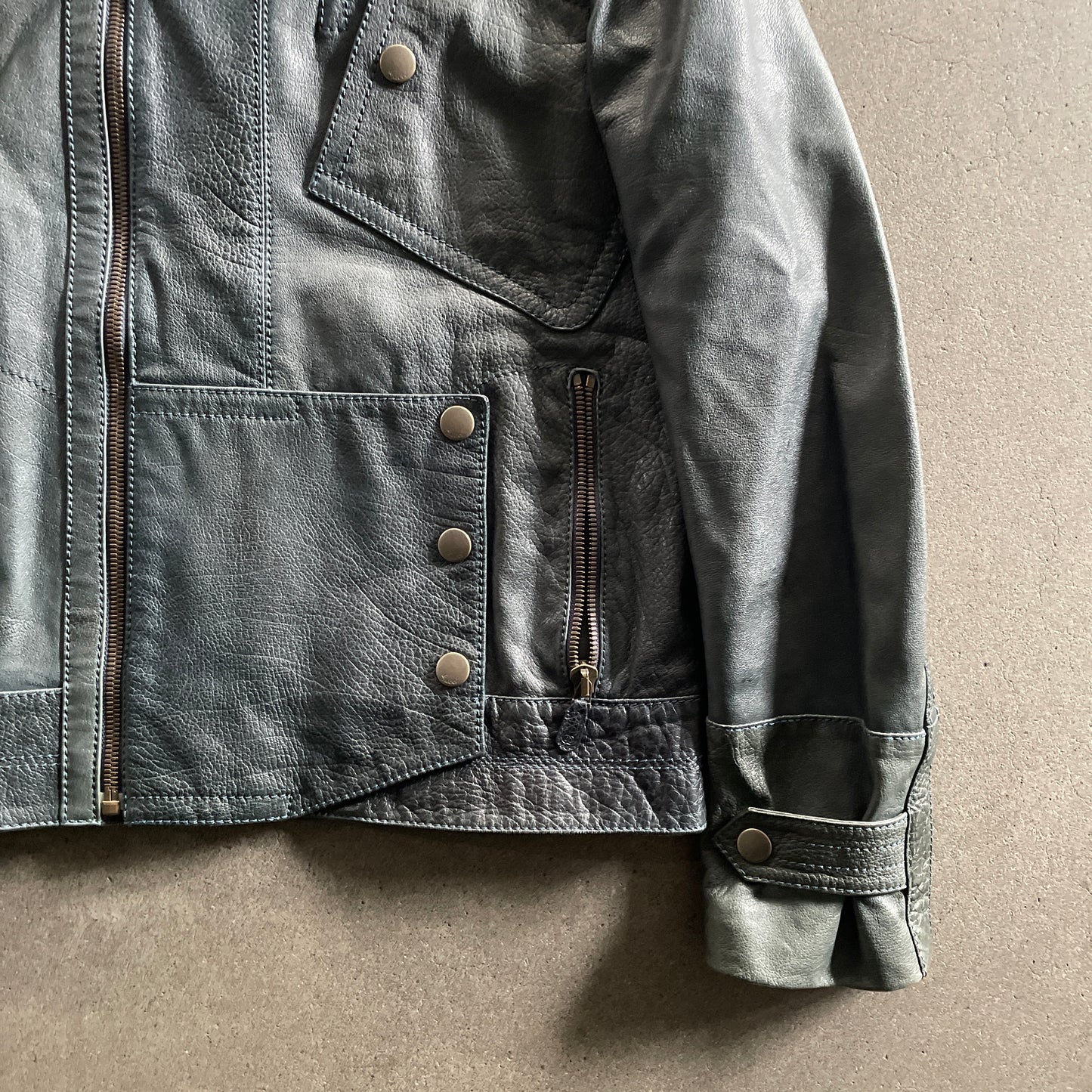 2000s gucci riders leather jacket 50 by Tom ford