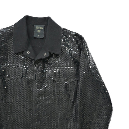 1995aw Jean paul gaultier haute couture sequins blouson 48
