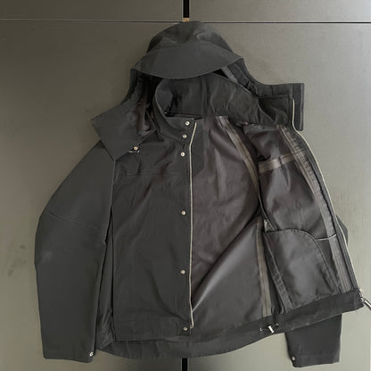 1990s gucci black nylon jacket 44 by Tom ford