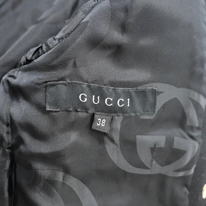 2004aw gucci asymmetric ribbon wool jacket 38 by Tom ford
