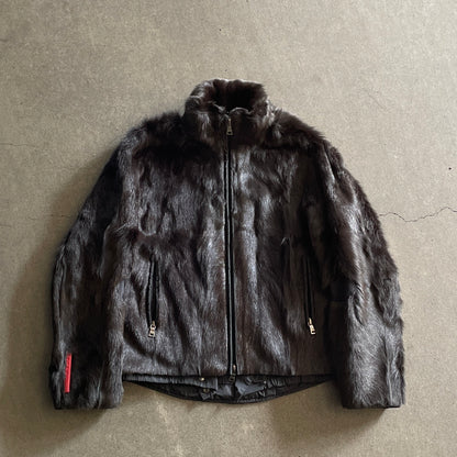 1999aw prada sport fur blouson S