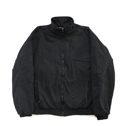 1990s giorgio armani cotton high neck blouson 50