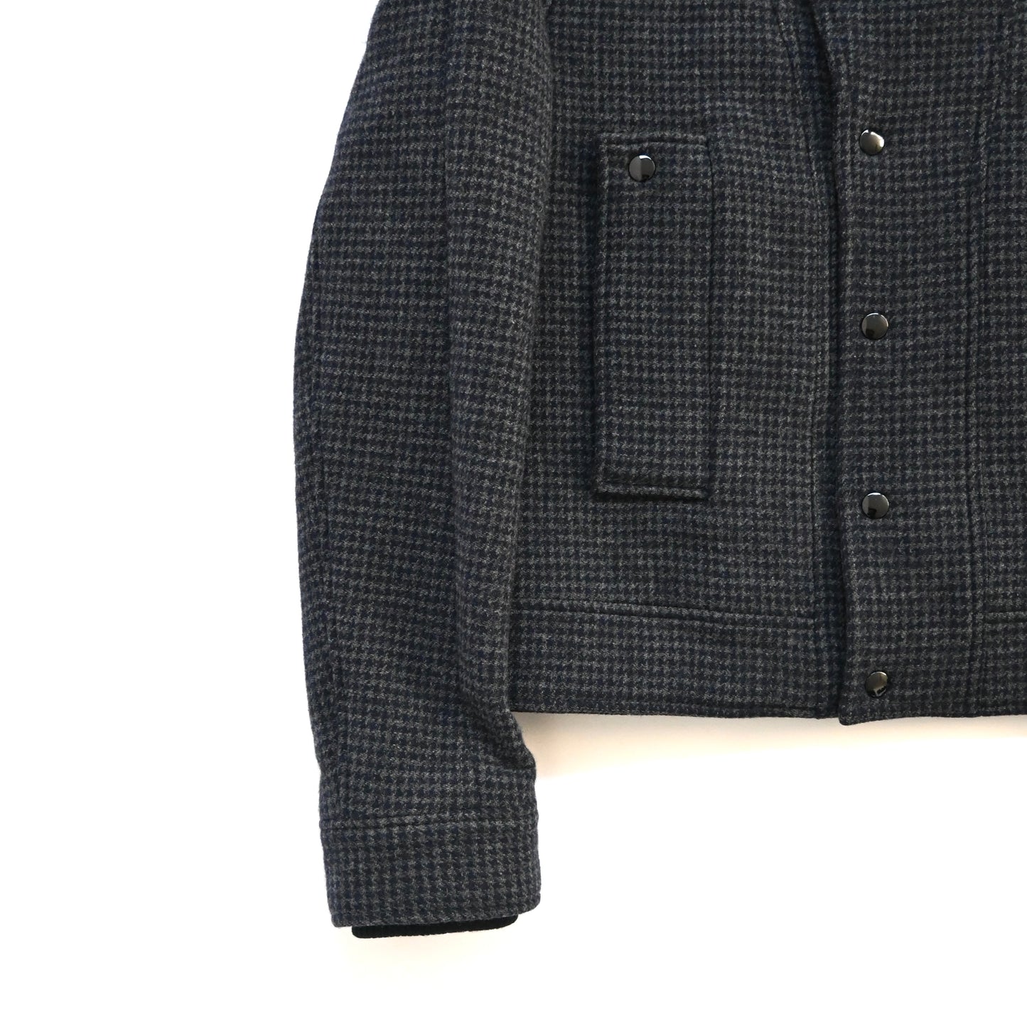 2008aw balenciaga tweed shawl collar jacket 44