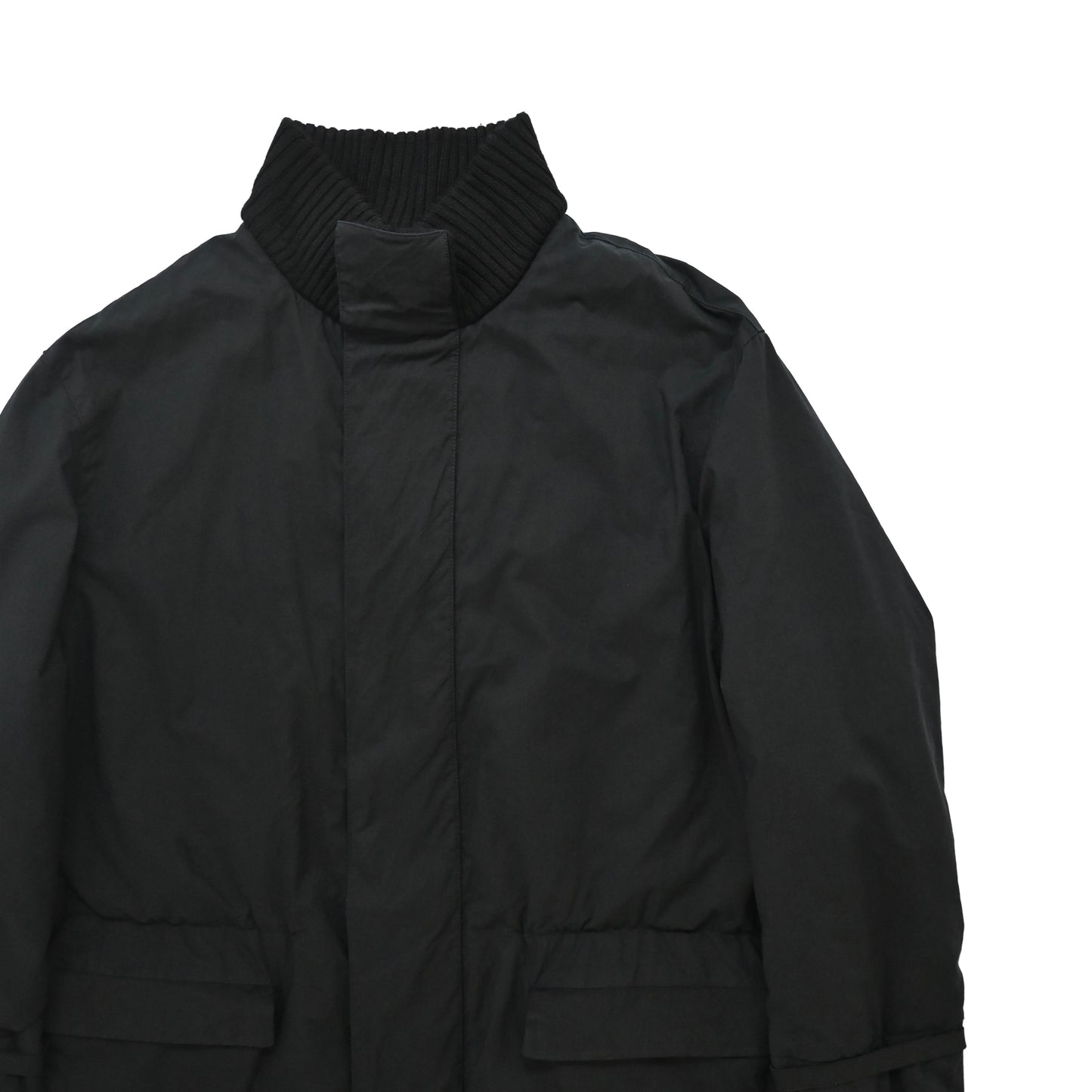 1999aw prada kint docking half coat S