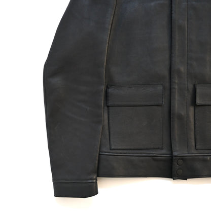 2011aw balenciaga leather ma-1 jacket 46