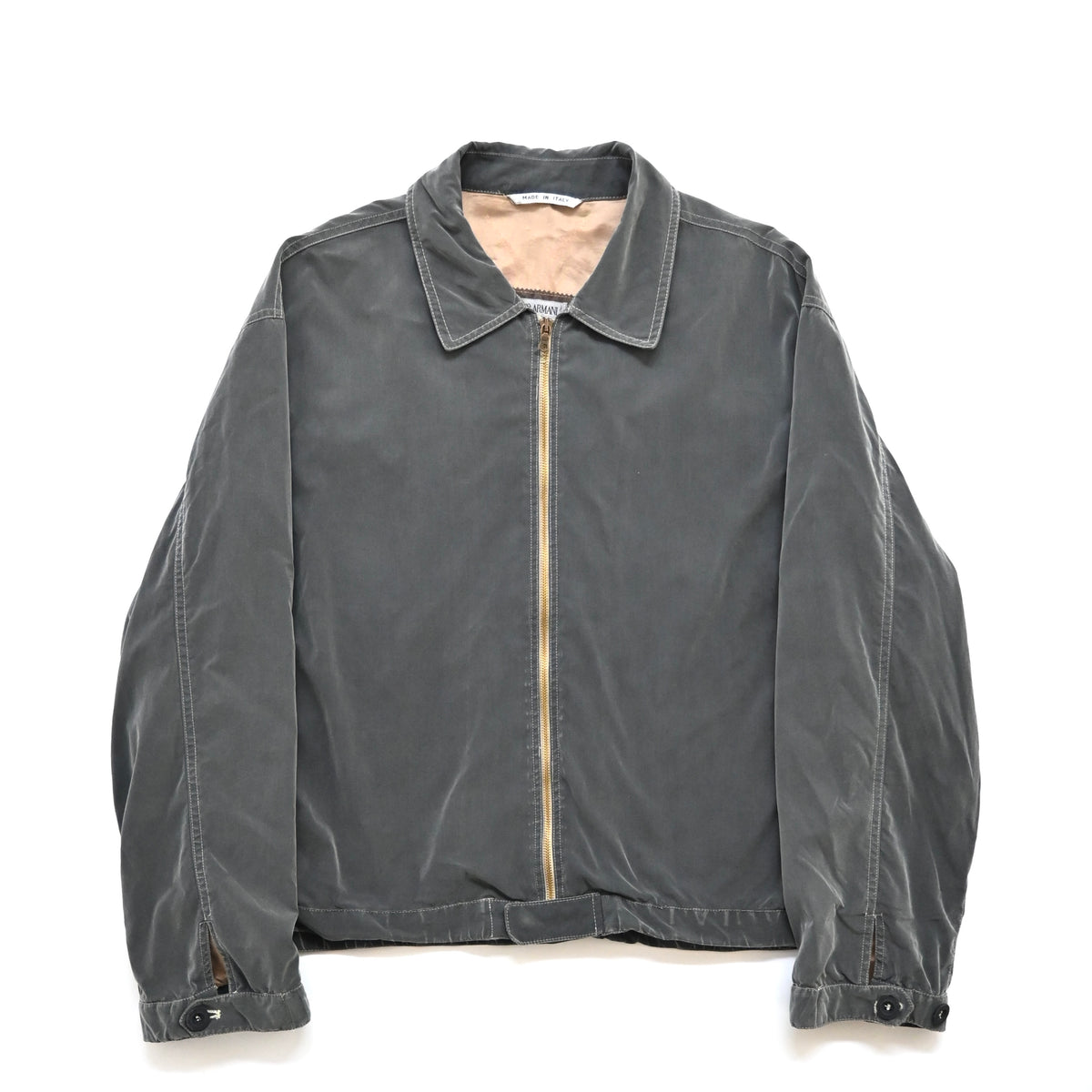1993aw giorgio armani microfiber nylon blouson M