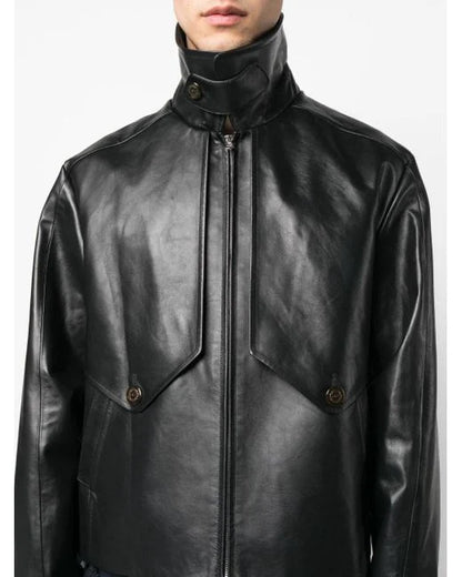 2023ss kiko kostadinov murad leather jacket 50
