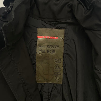 2000s prada sport SGV7Y Gore-Tex nylon blouson 50