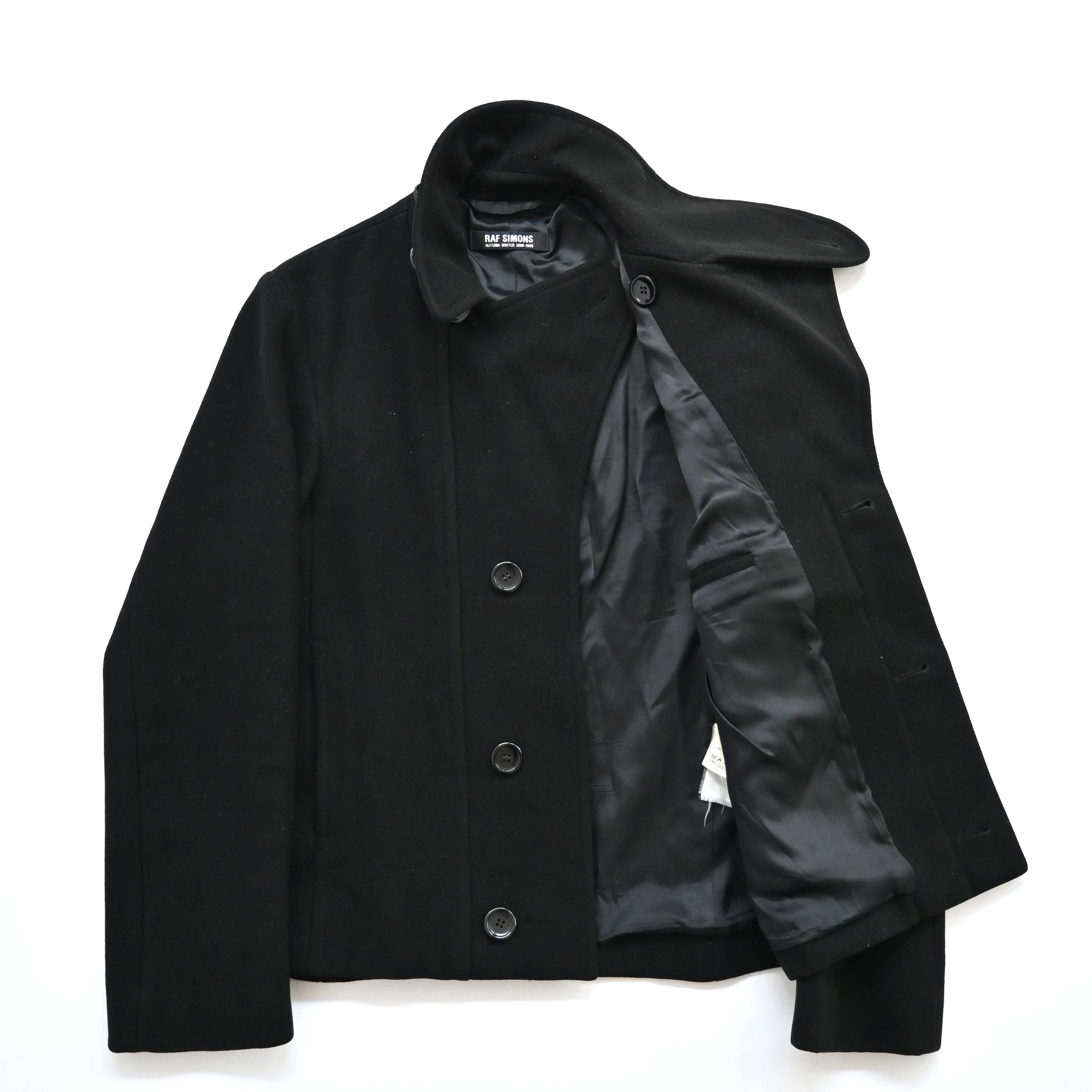 2008aw raf simons wool napoleon coat 44 – vexed_store