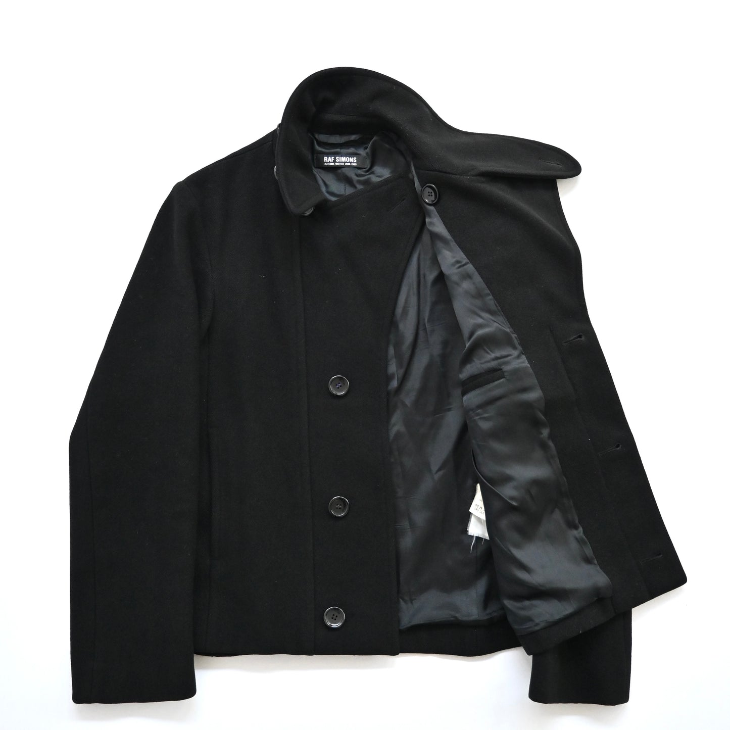 2008aw raf simons wool napoleon coat 44