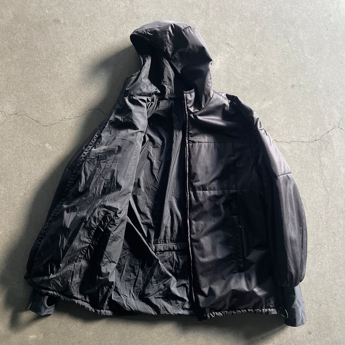 1999aw prada reversible nylon down jacket 48