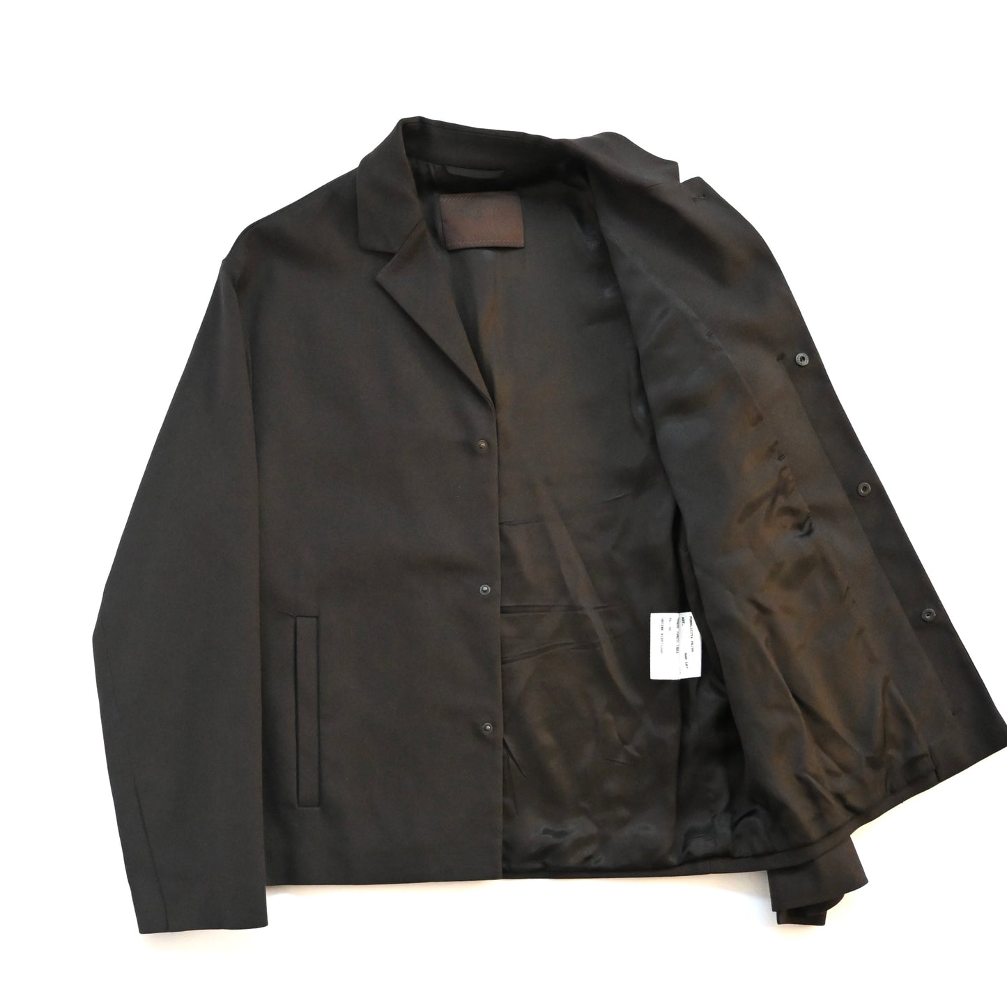 1999ss prada tailored cotton blouson 50