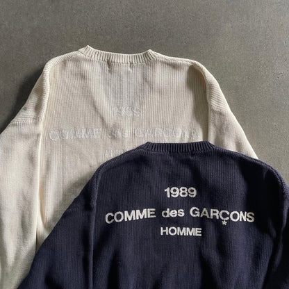 1988aw comme des garcons big logo
kint M