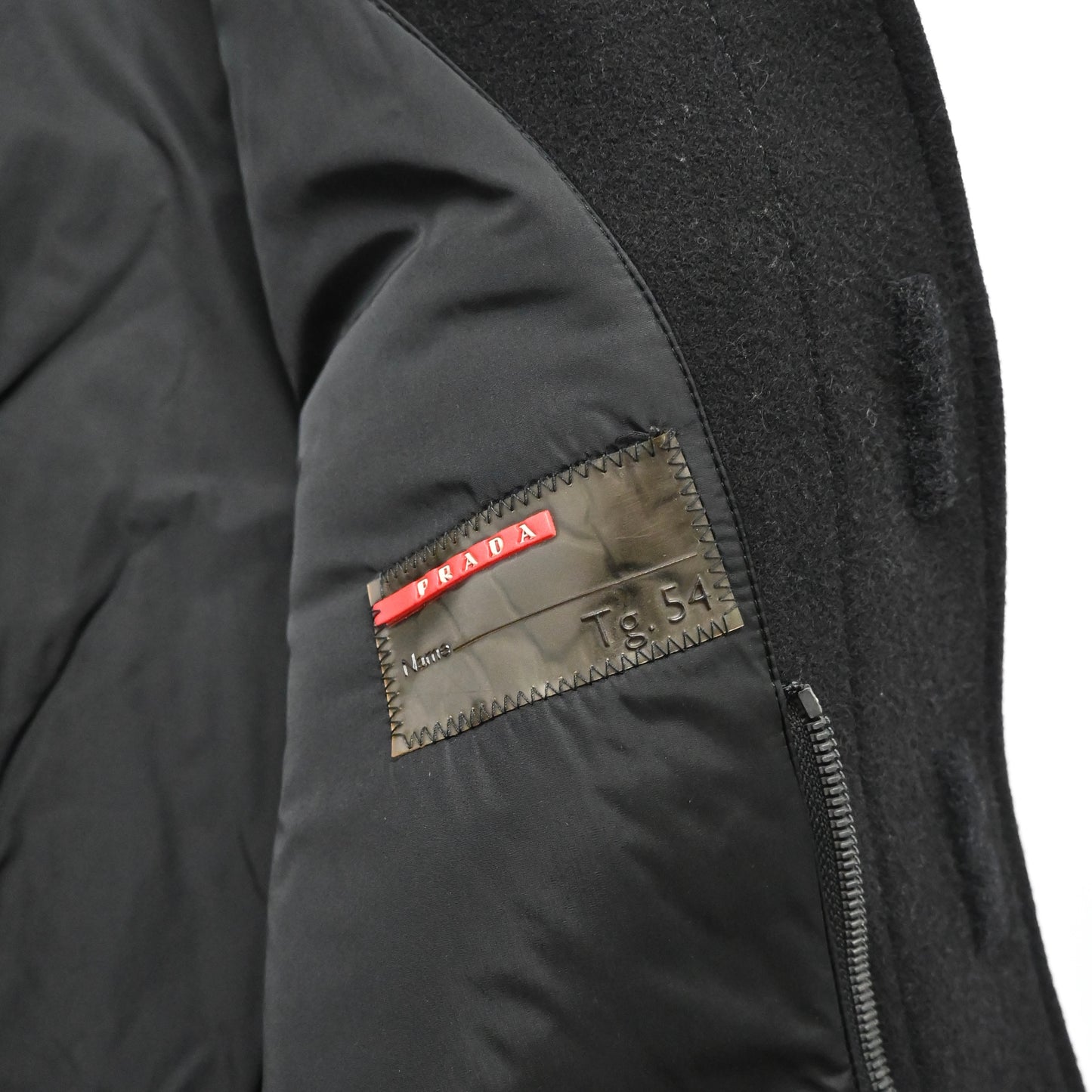 2000s prada sports sgv15y wool blouson 54